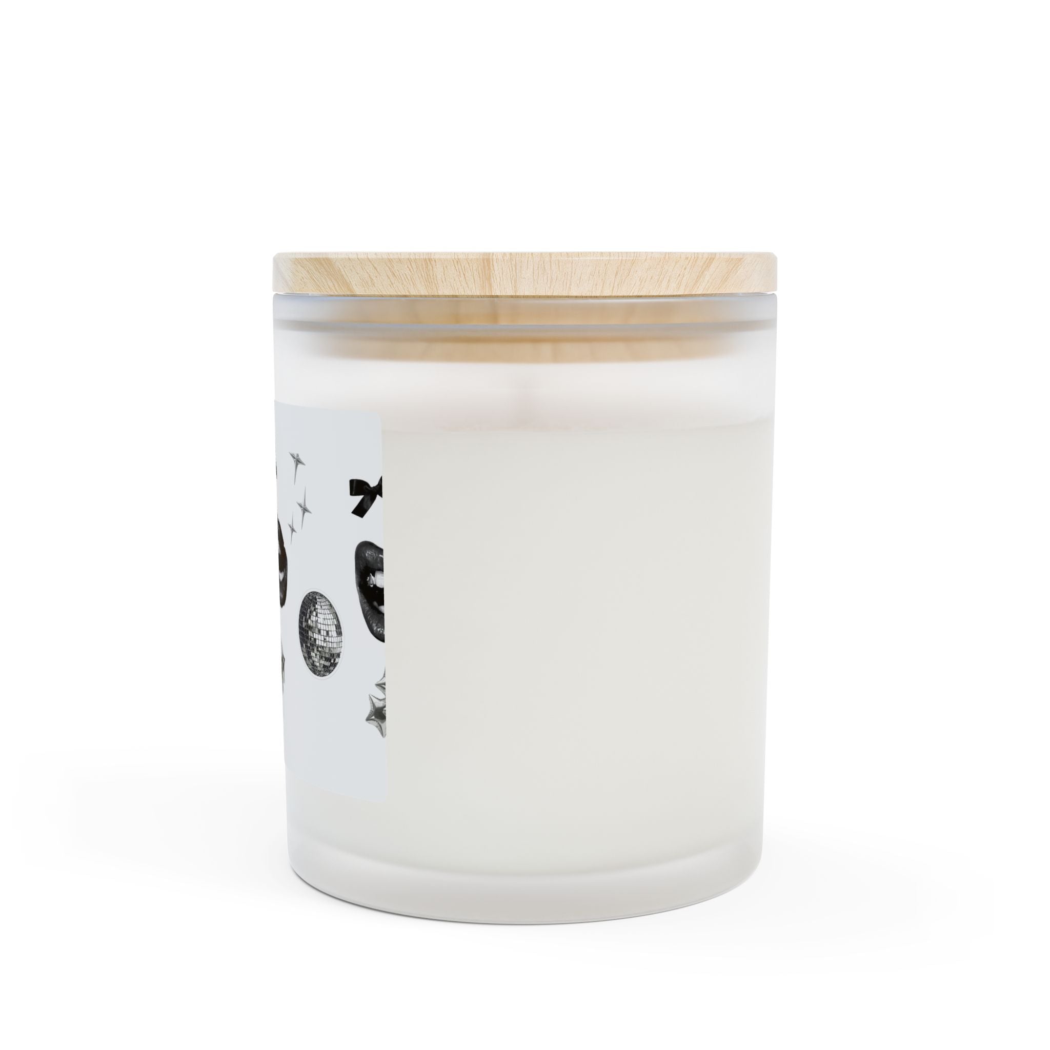 Frosted Glass Candle, 11oz