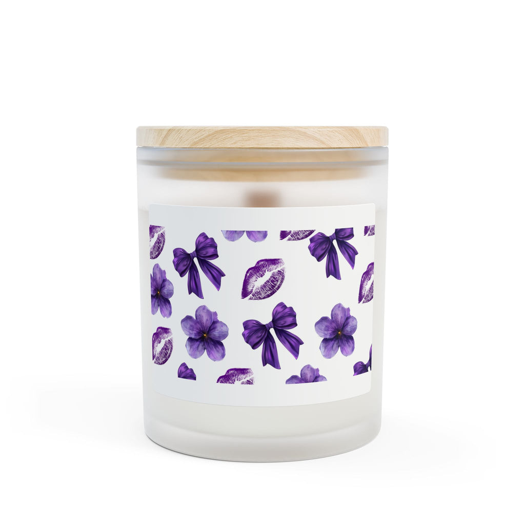 Frosted Glass Candle, 11oz