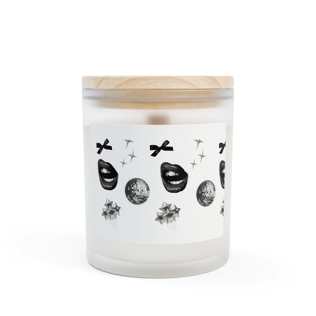 Frosted Glass Candle, 11oz