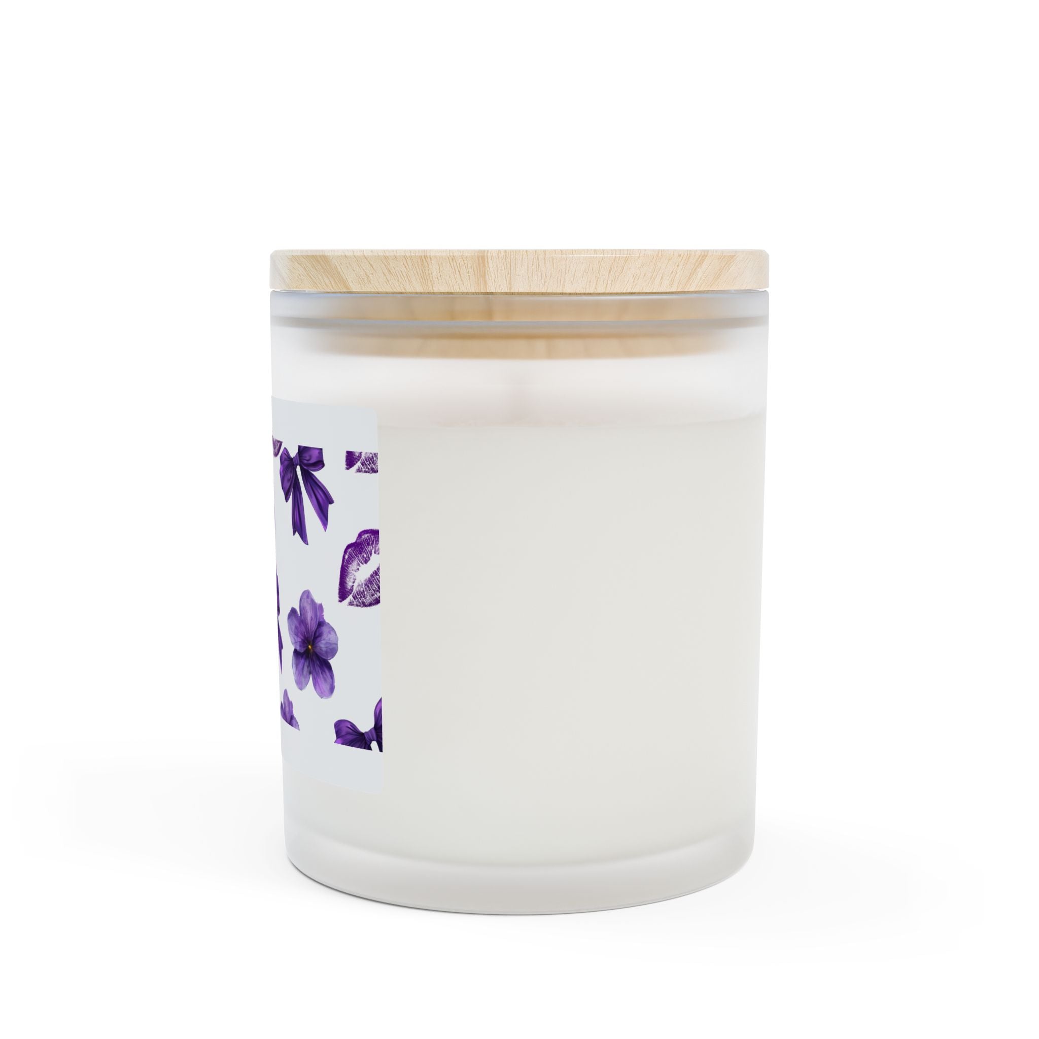 Frosted Glass Candle, 11oz