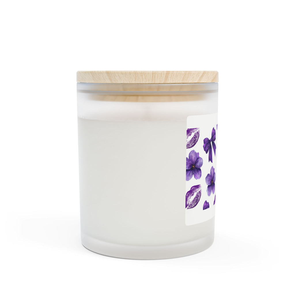 Frosted Glass Candle, 11oz